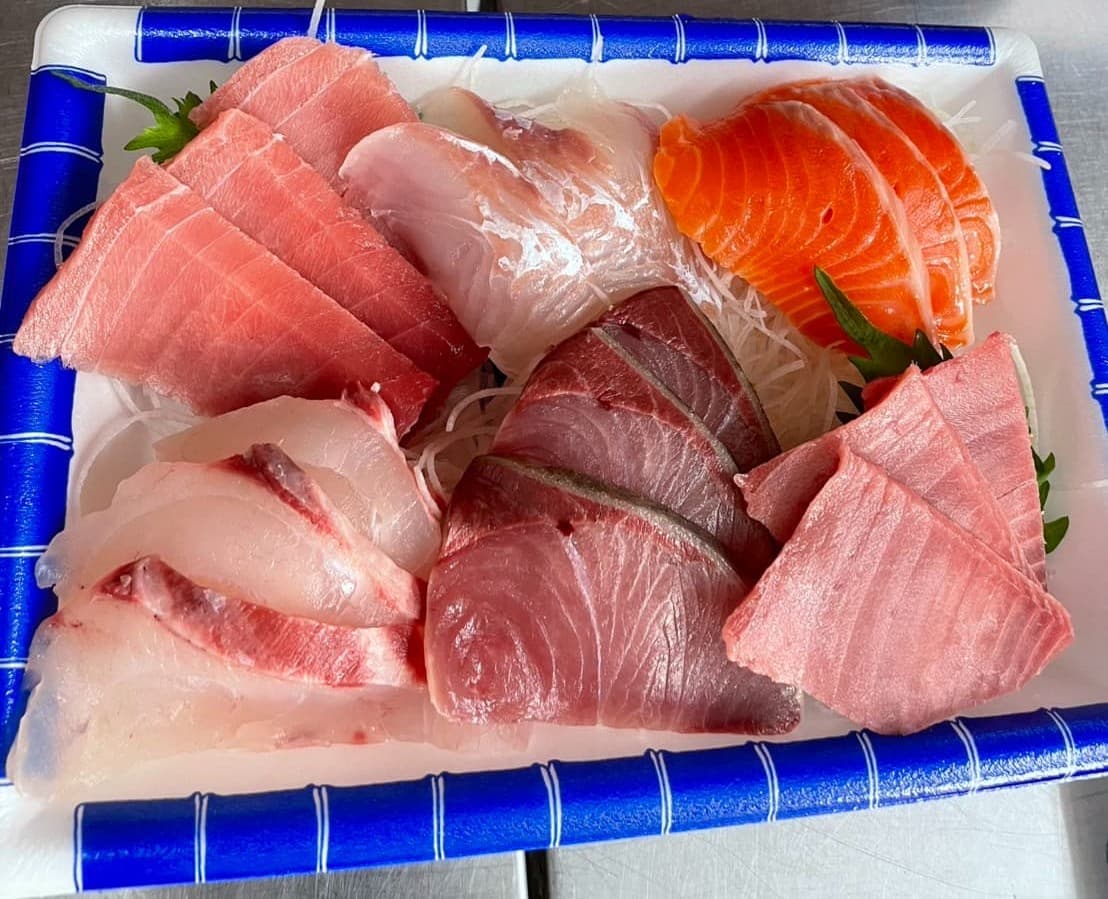本日の刺身盛り合わせ